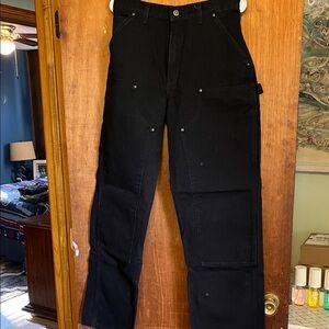 NWOT Carhartt Black Cargo Pants for Men